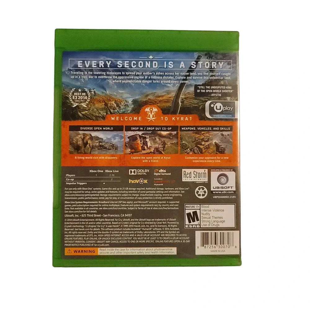 Far Cry 4 for X Box one